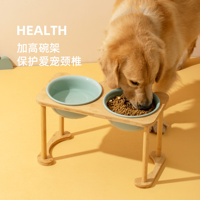ELEVATED PET CERAMIC BOWL