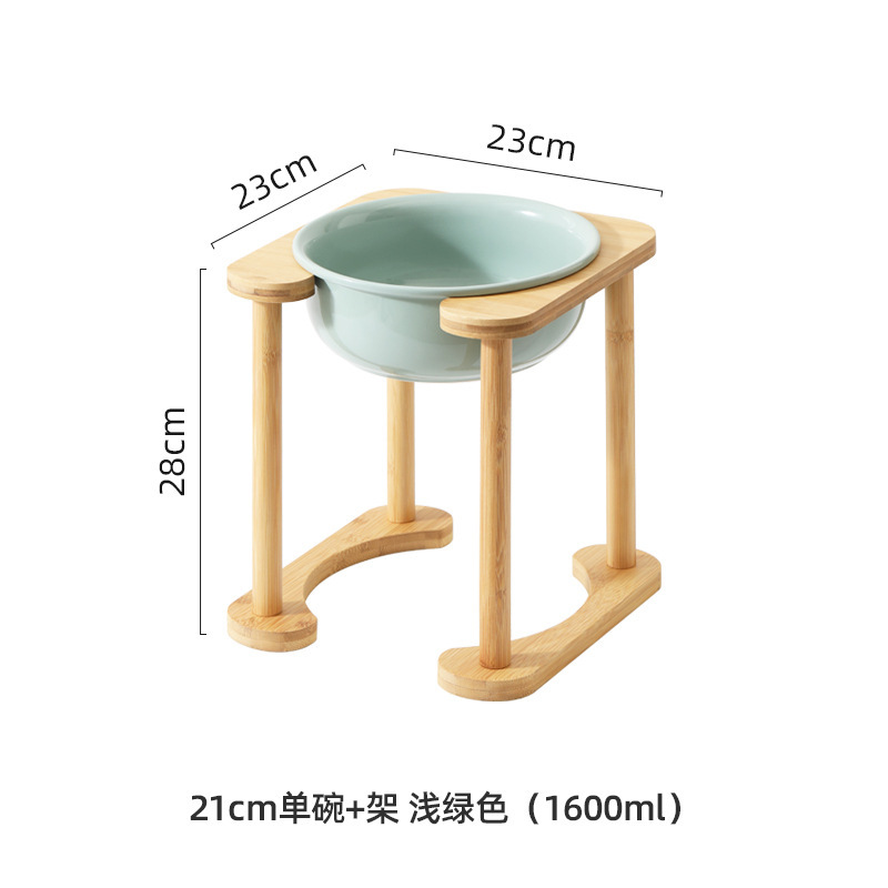 ELEVATED PET CERAMIC BOWL