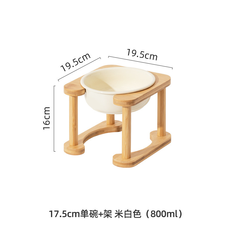 ELEVATED PET CERAMIC BOWL