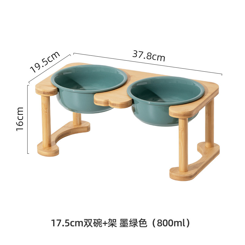 ELEVATED PET CERAMIC BOWL