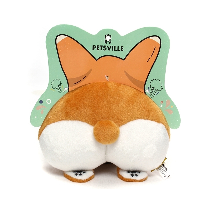 PETSVILLE BUTT SQUEAKY TOY 