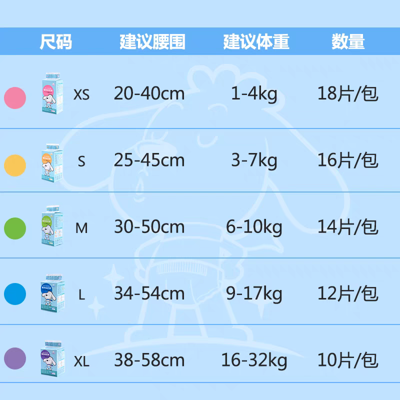 PET DIAPERS FEMALE