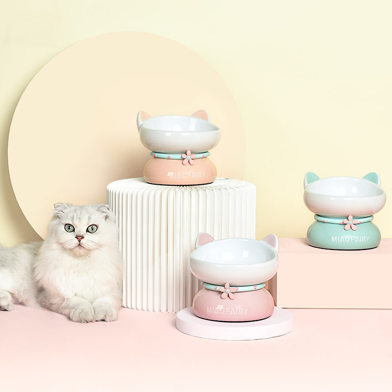 HIGH-QUALITY STYLISH CERAMIC PET BOWL