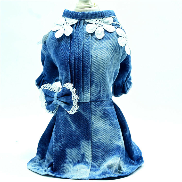 DENIM PATCHWORK DRESS
