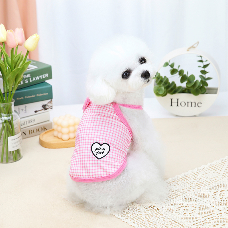 PET VEST- CUTE HEART SHAPE