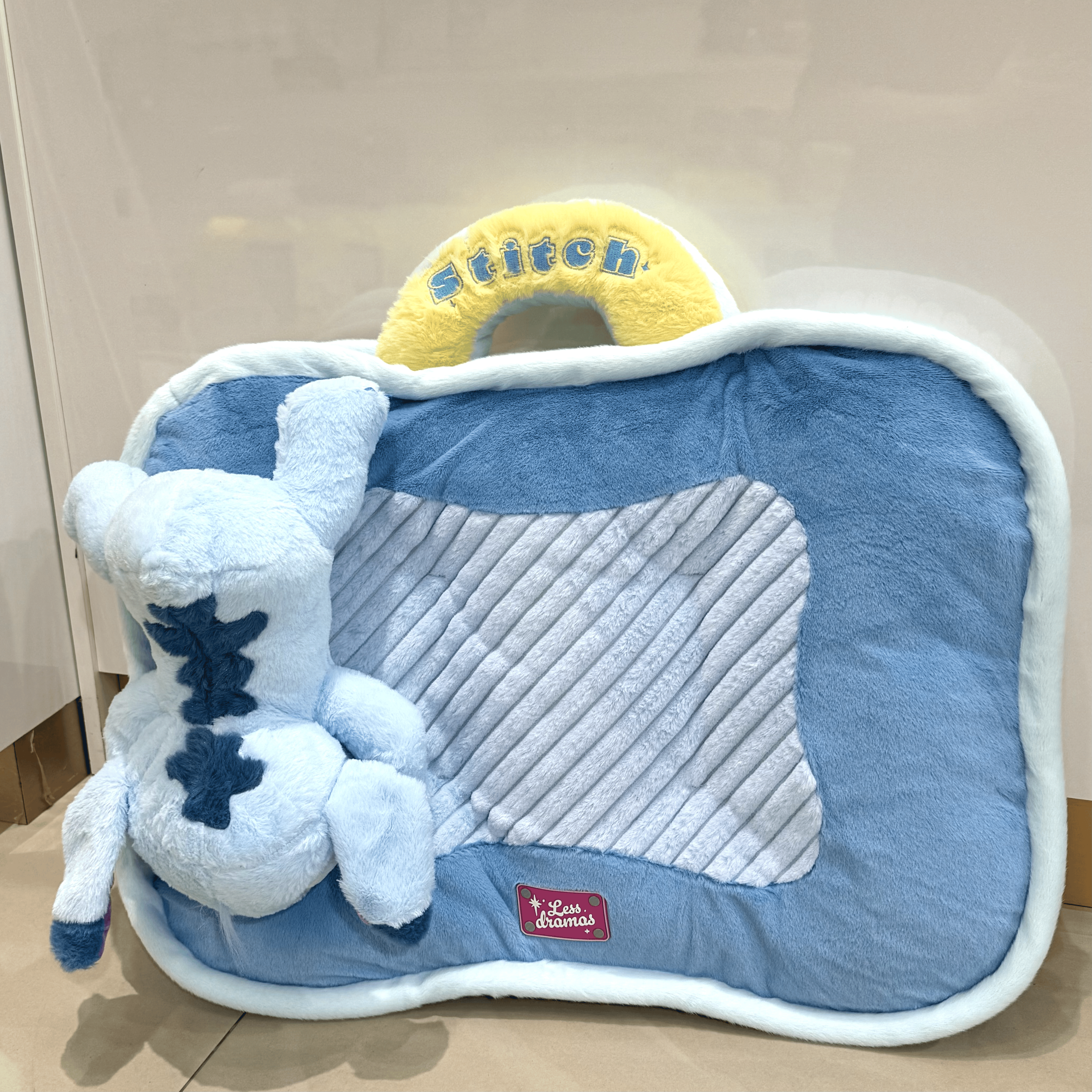 HOOPET X STITCH 史迪奇 方形手拎垫 垫子+史迪仔