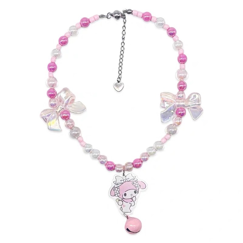 SANRIO 三丽鸥 库洛米美乐蒂 宠物项链