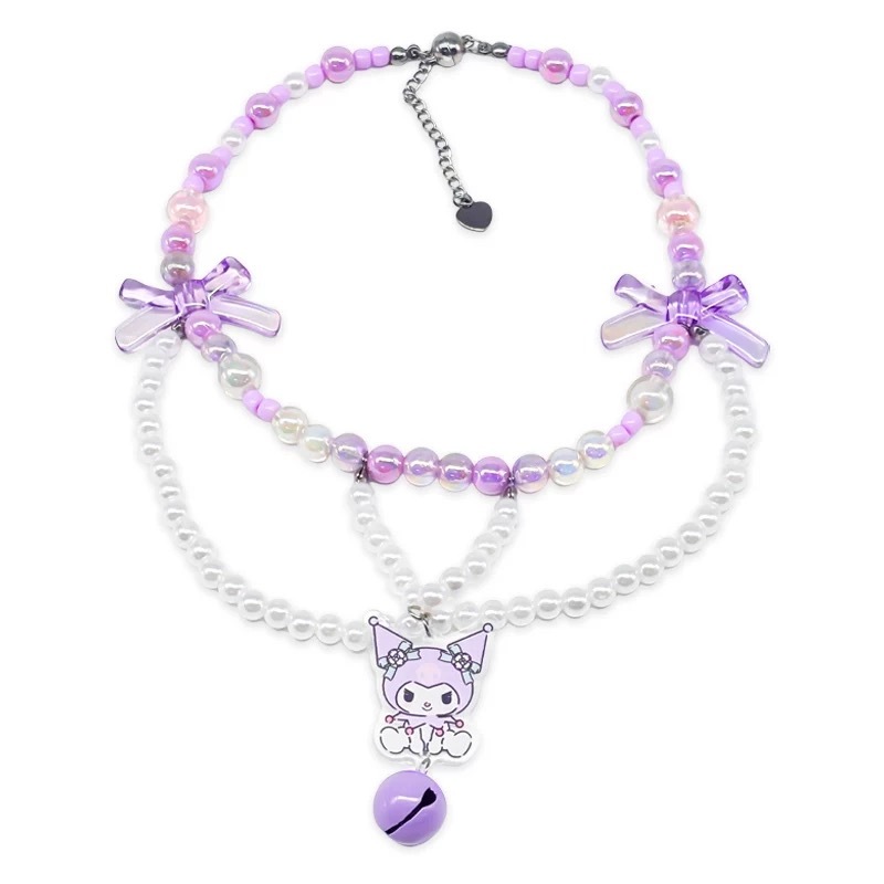 SANRIO 三丽鸥 库洛米美乐蒂 宠物项链