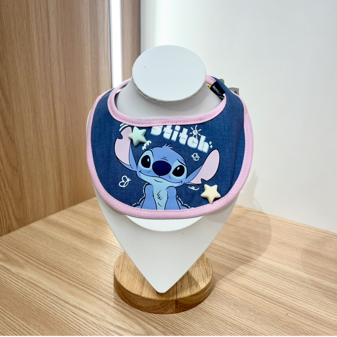 DISNEY STITCH 迪士尼 史迪奇星星口水巾