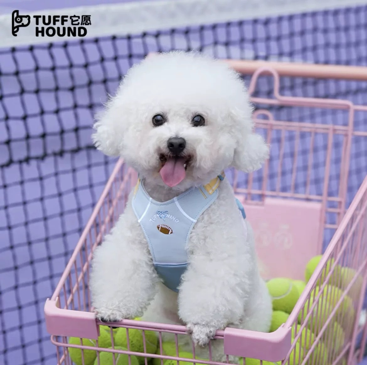 TF070 TUFFHOUND 它愿宠物运动系列 背心式胸背