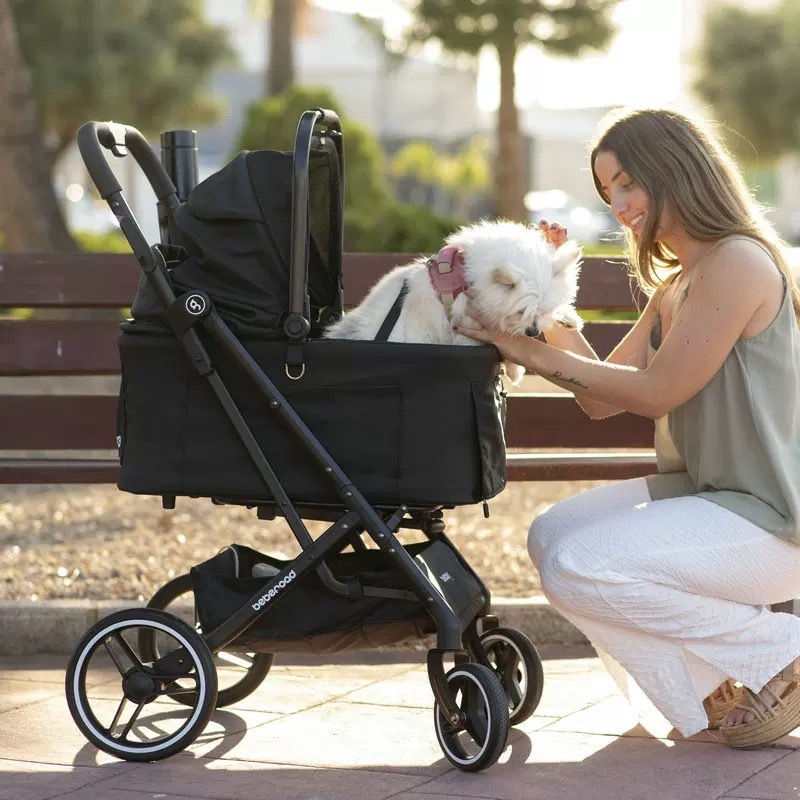 BEBEROAD X3 2IN1 PET TROLLER DETACHABLE FOLDABLE STROLLER