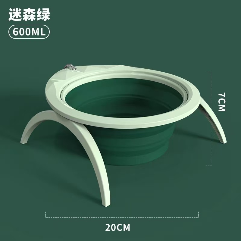 SUPER DESIGN 休普 狗碗外出宠物碗狗狗饮水硅胶食盆折叠碗便携式