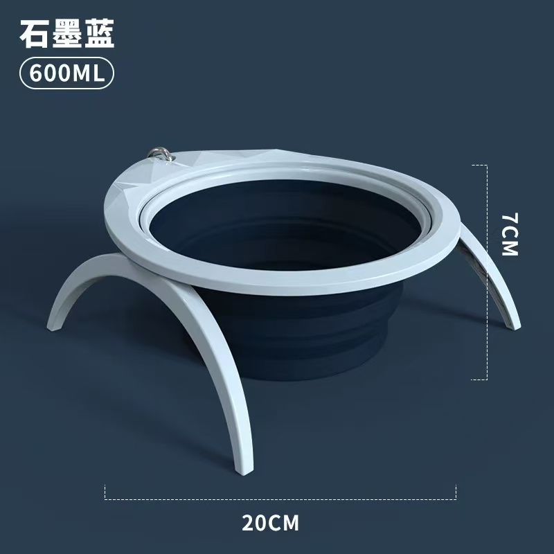 SUPER DESIGN 休普 狗碗外出宠物碗狗狗饮水硅胶食盆折叠碗便携式