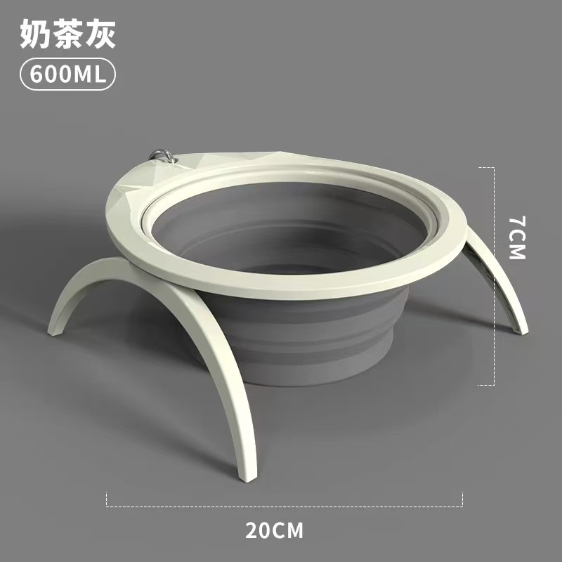 SUPER DESIGN 休普 狗碗外出宠物碗狗狗饮水硅胶食盆折叠碗便携式