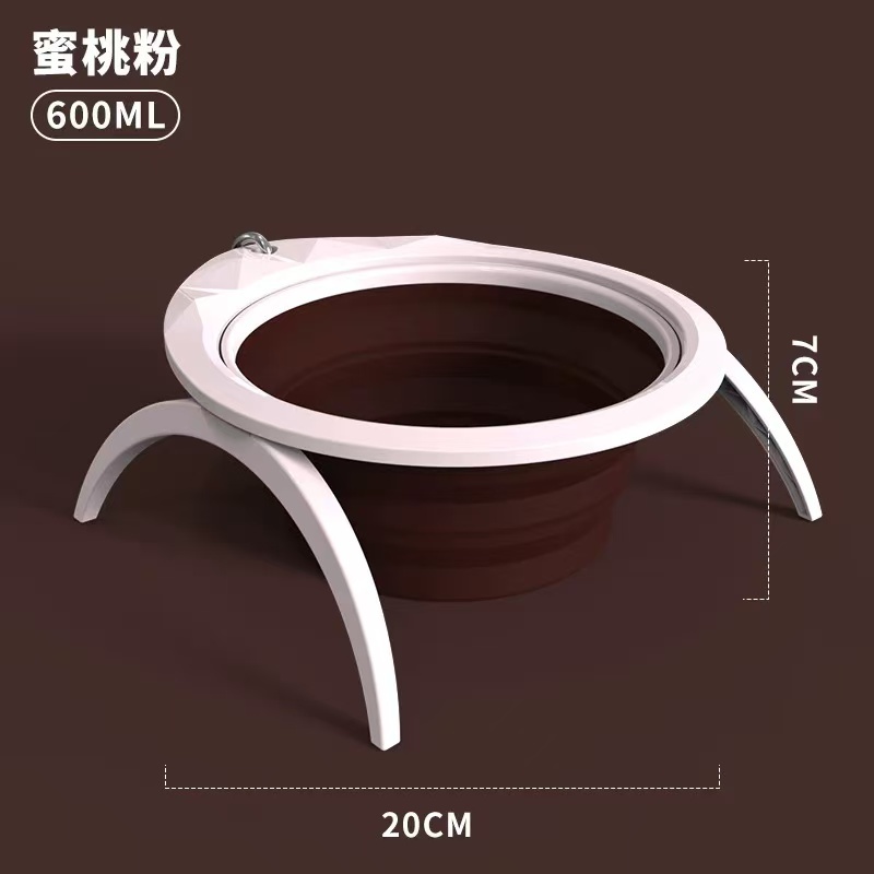 SUPER DESIGN 休普 狗碗外出宠物碗狗狗饮水硅胶食盆折叠碗便携式
