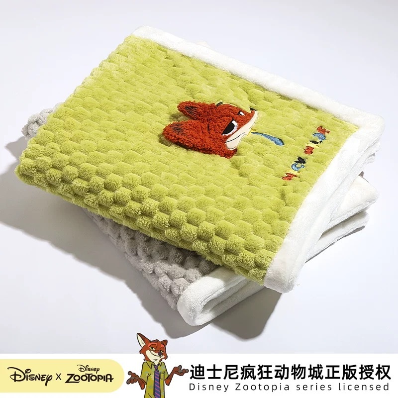 HOOPET DISNEY X ZOOTOPIA 疯狂动物城系列  朱迪/尼克宠物法兰绒毯子 100*80CM