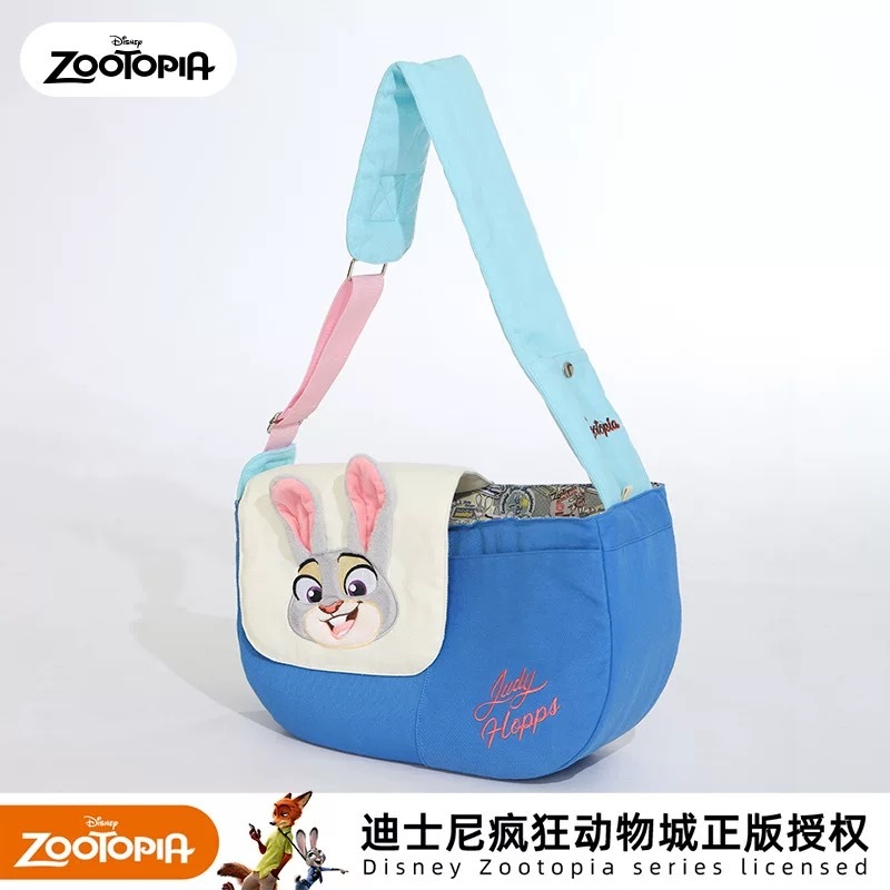 HOOPET DISNEY X ZOOTOPIA 疯狂动物城系列  朱迪斜挎宠物包 42*14*27CM