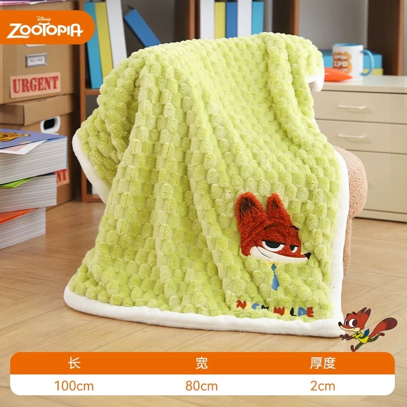 HOOPET DISNEY X ZOOTOPIA 疯狂动物城系列  朱迪/尼克宠物法兰绒毯子 100*80CM