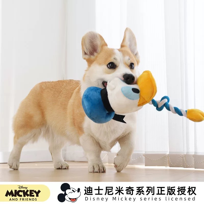 DISNEY MICKEY 迪士尼米奇系列 宠物咬绳玩具