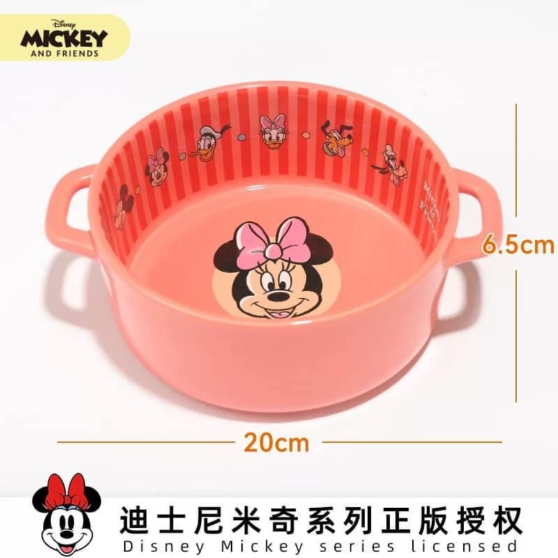 DISNEY 迪士尼 米奇系列  陶瓷碗+MICKEY木架