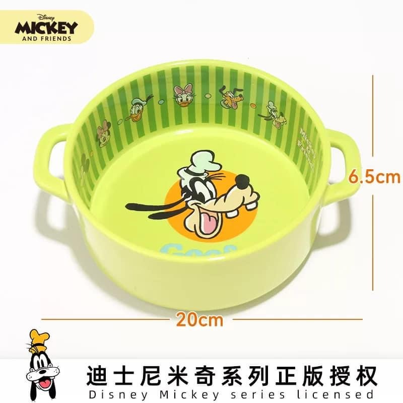 DISNEY 迪士尼 米奇系列  陶瓷碗+MICKEY木架