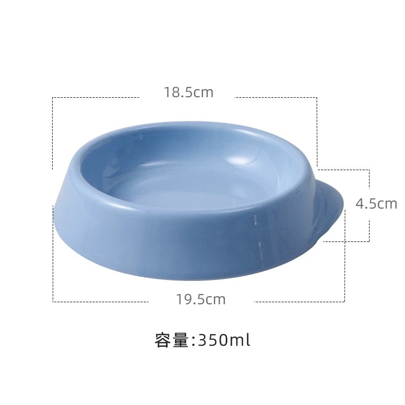 HOCC PET CERAMIC BOWL – COLORFUL PLATE SERIES