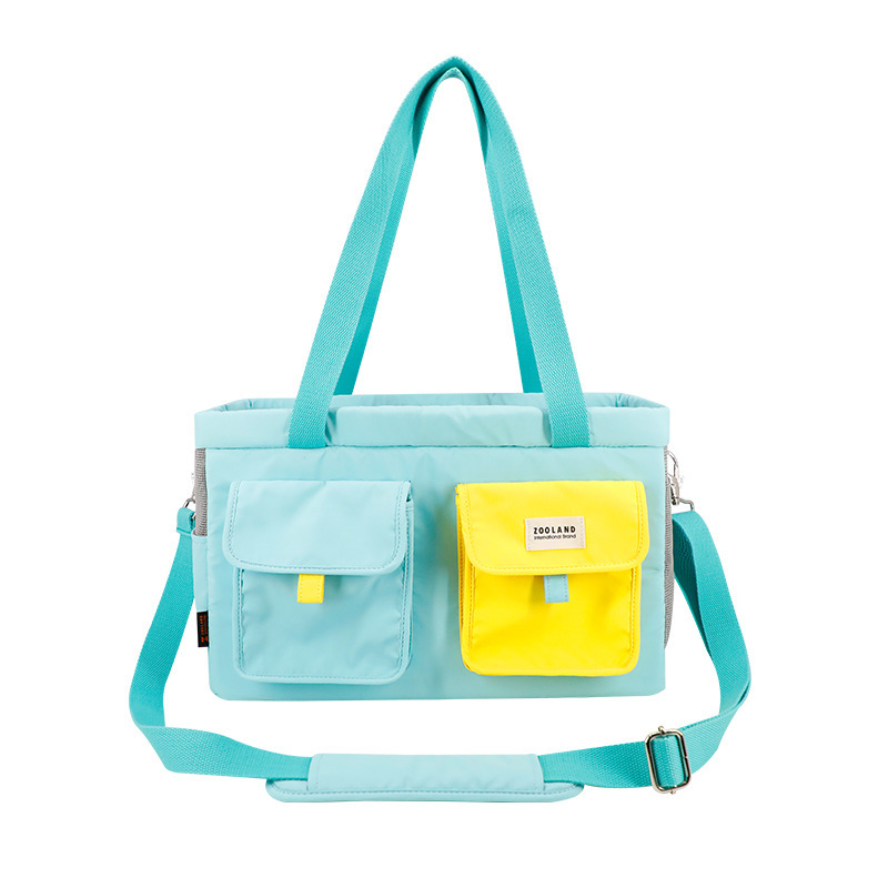 ZOOLAND PET CARRIER BAG – BREATHABLE, WATER-RESISTANT & STYLISH NEW COLOR DESIGN, 40 × 18 × 25.5 CM