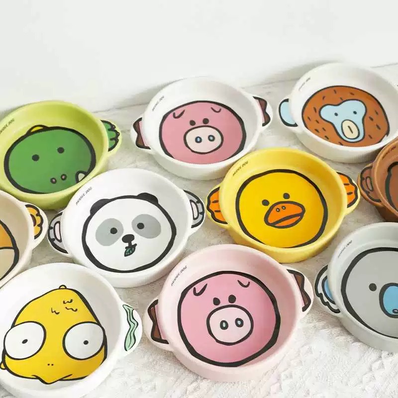 BRIDGE.DOG PET CERAMIC BOWL – 17 × 14 × 3 CM