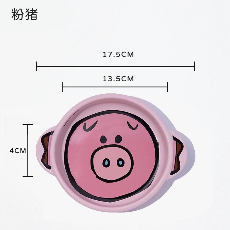 BRIDGE.DOG PET CERAMIC BOWL – 17 × 14 × 3 CM