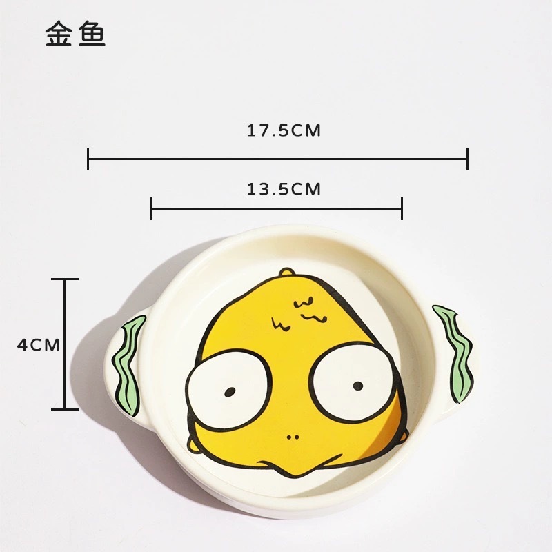 BRIDGE.DOG PET CERAMIC BOWL – 17 × 14 × 3 CM