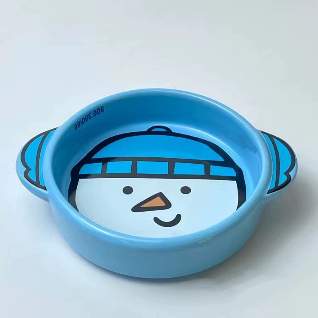 BRIDGE.DOG PET CERAMIC BOWL – 17 × 14 × 3 CM