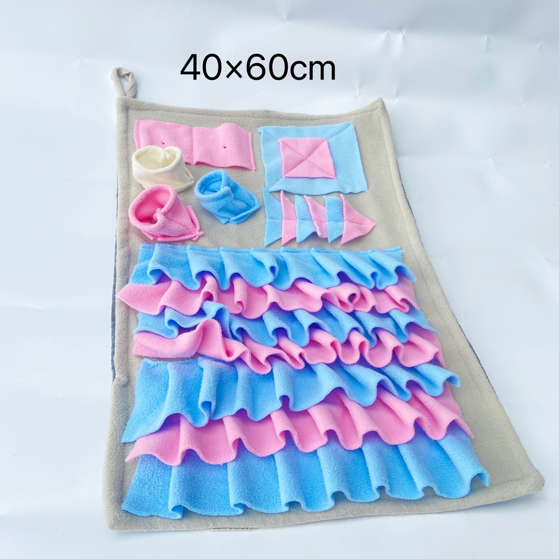 PET SNUFFLE MAT – INTERACTIVE PUZZLE TOY, HIDE TREATS & BURN ENERGY