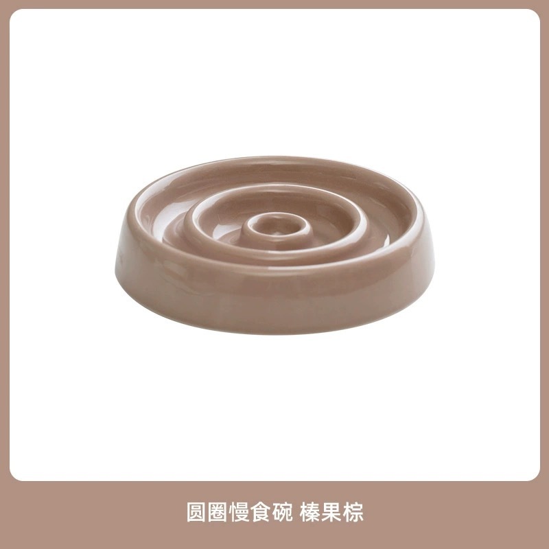 PET CERAMIC SLOW FEEDER BOWL