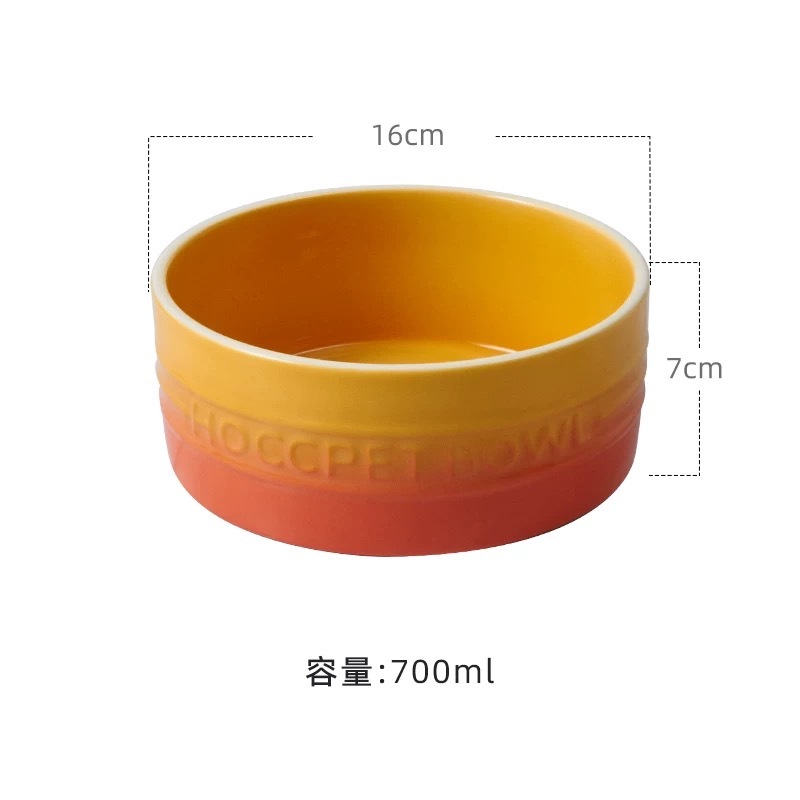 HOCC CERAMIC GRADIENT BOWL & PLATE SERIES