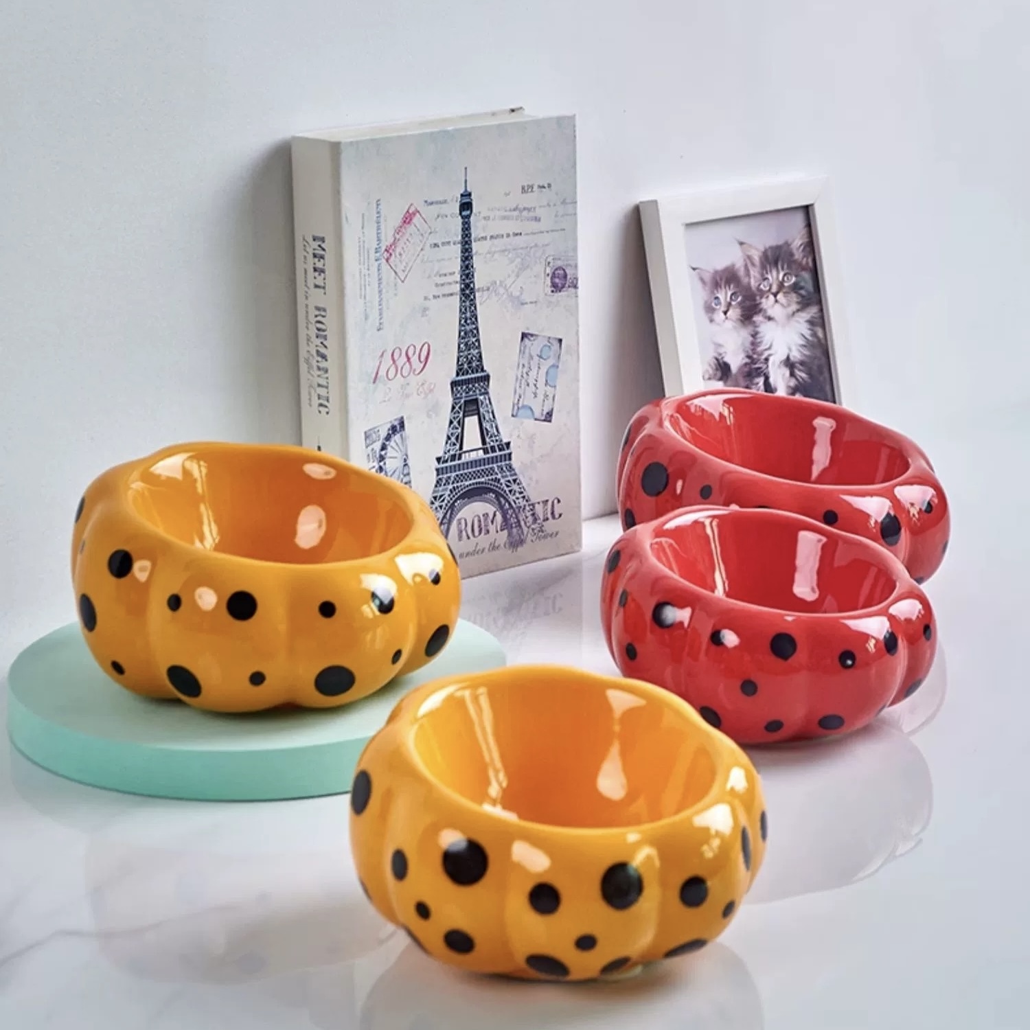 HOCC CERAMIC PUMPKIN BOWL