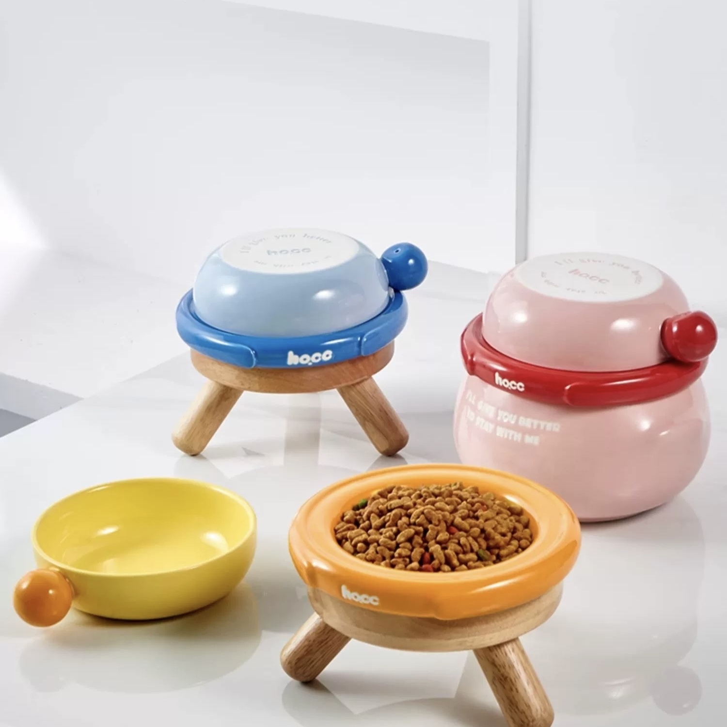 HOCC PET CERAMIC BOWL – QQ BOWL & PLATE SERIES