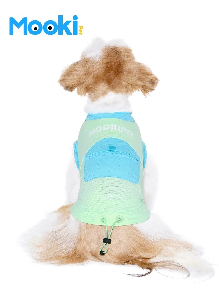 MOOKIPET CONTRAST POCKET COOL VEST