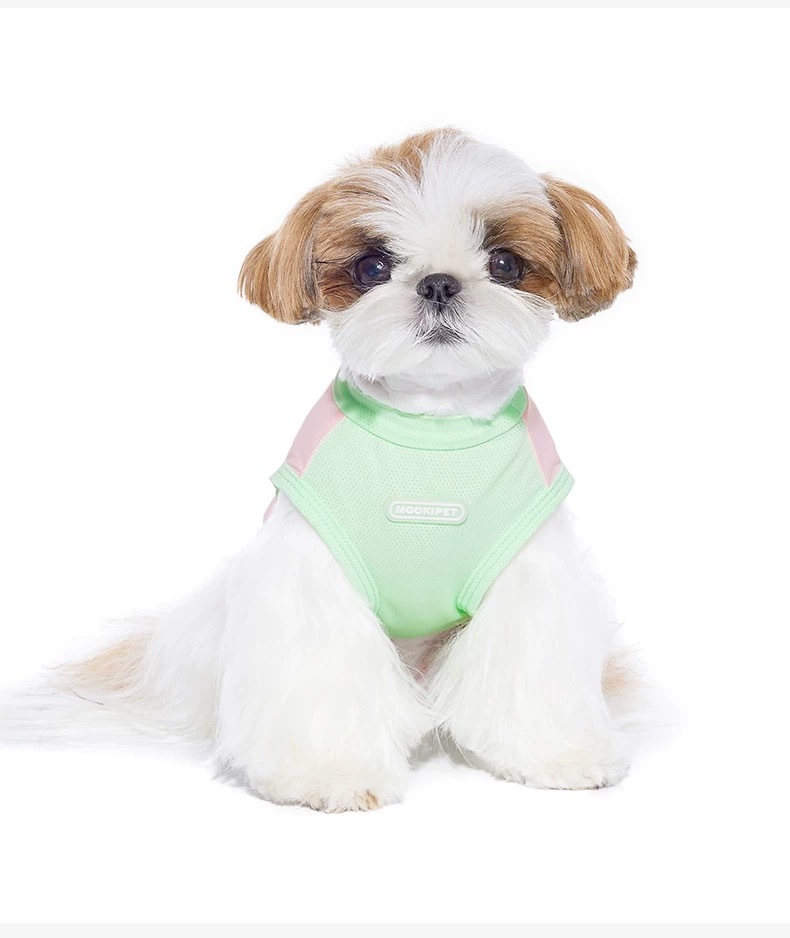 MOOKIPET CONTRAST POCKET COOL VEST