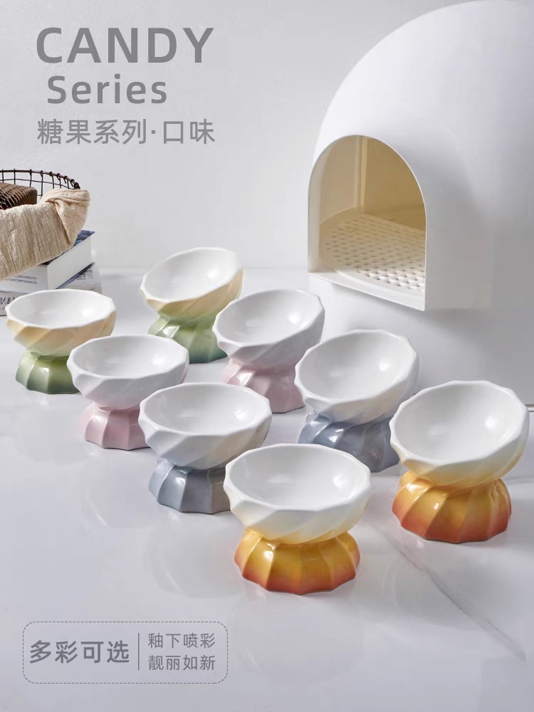 HOCC CERAMIC BOWL – CANDY GRADIENT SERIES