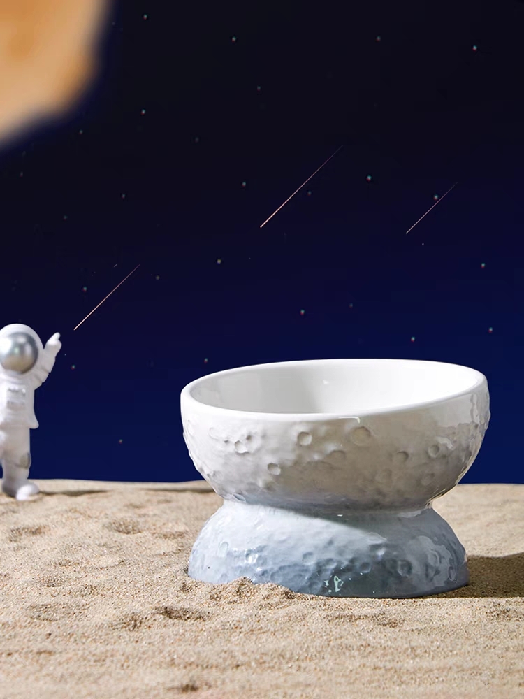 HOCC CERAMIC BOWL – PLANET BOWL, MOON DESIGN