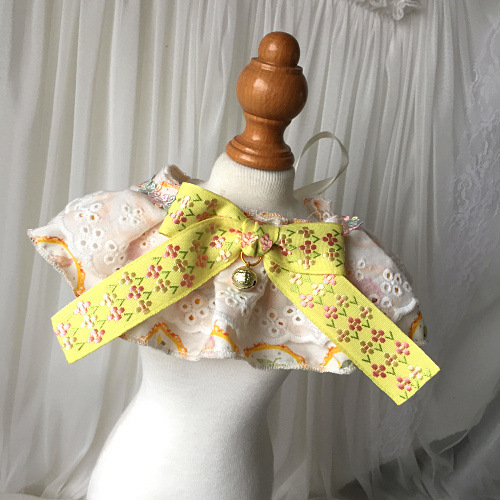 PET BANDANA – TIE-ON STYLE WITH BELL