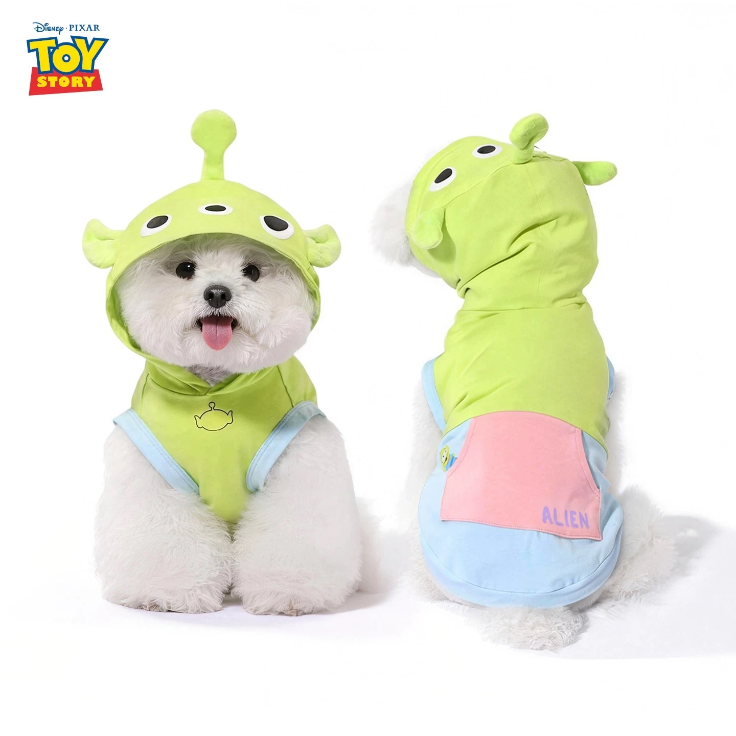 HOOPET X TOYSTORY 迪士尼玩具总动员 三眼仔防掉毛宠物衣服