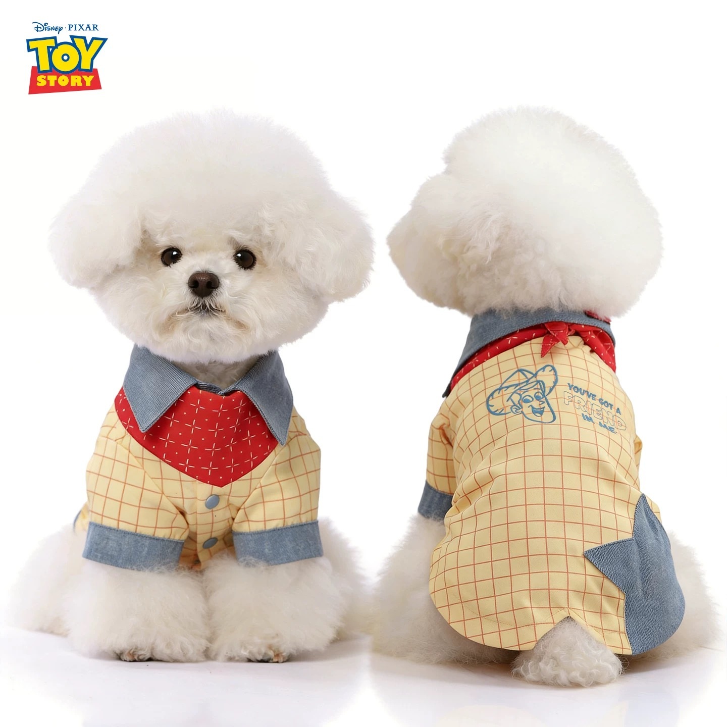DISNEY X TOYSTORY 迪士尼玩具总动员 薄款衬衫宠物衣服