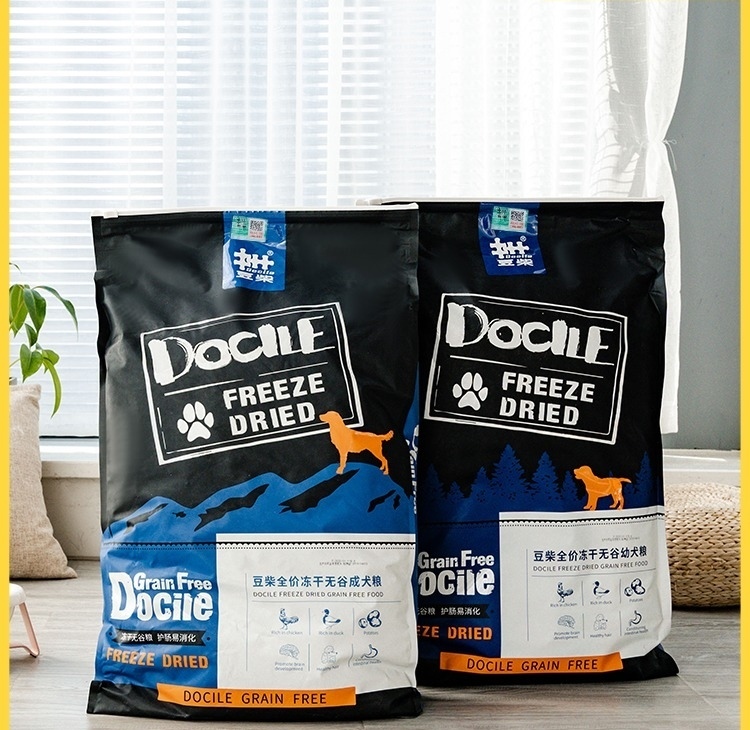 DOCILE GRAIN-FREE NATURAL FREEZE-DRIED ADULT DOG FOOD 1.5KG