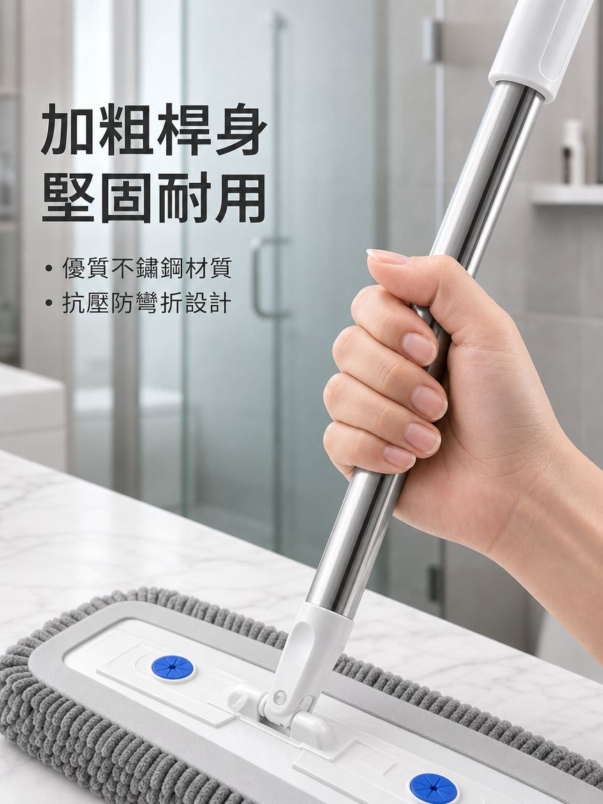 免手洗雪尼爾拖把