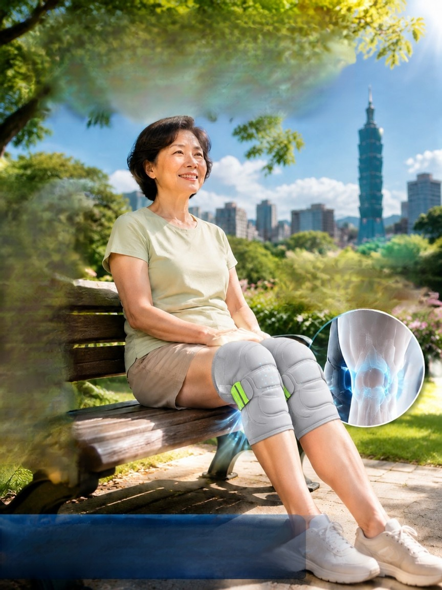 膝蓋痛別急著挨刀！【不勒不卡】仿生外骨骼護膝｜下樓梯不痛、走整天絕對不下滑
