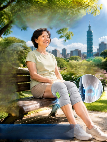 膝蓋痛別急著挨刀！【不勒不卡】仿生外骨骼護膝｜下樓梯不痛、走整天絕對不下滑