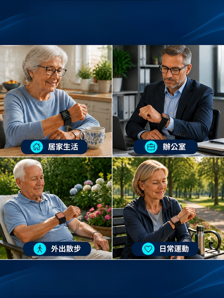 【德國晶片精準測壓】手腕式充電血壓計