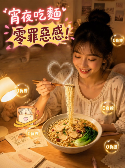 【党参+西洋参+人参】三参方便面