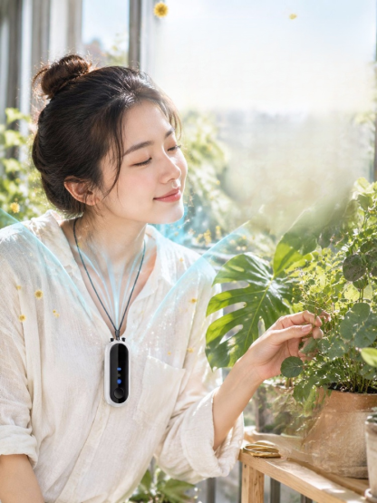 隨身掛脖空氣清淨器
